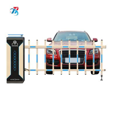 China Cold Roll Plate Hotsale DC24V Brushless Motor Barrier Boom Gate Automatic Car Parking Gate Remote Control Barrier System for sale