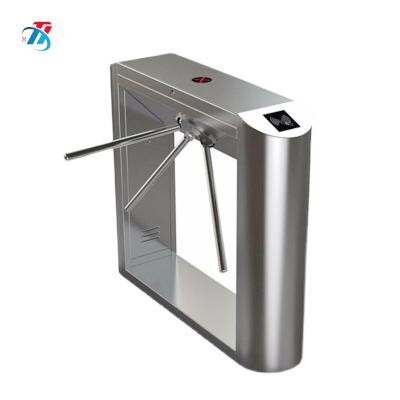 China High Security Stainless Steel Rfid Card Reader Security Swing Turnstile Gate 3 Arm Tripod Turnstile Barrier Gate for sale