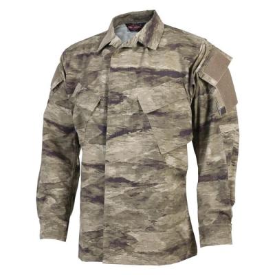 China Breathable Camouflage Style Lightweight Tactical Duty Uniform Military Flecktarn Parka for sale