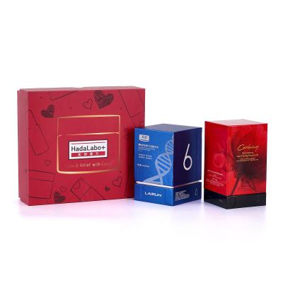 Cina Perfume Skincare Cartone di carta pieghevole Cosmetici di lusso Makeup Gift Packaging Box in vendita