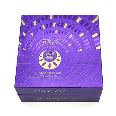 Cina Campione gratuito imballaggio personalizzato elegante rigido Flip Paper Gift Box per la crema per il viso cura della pelle in vendita