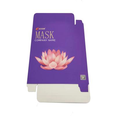 China Custom Printed Recyclable Paper Cosmetic Box Essence Face Cream Packaging Box Beauty Product Box for sale