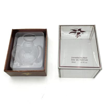 China Luxury Custom Lid And Base Box Fragrance Essential Oil 10-50 Ml Bottle Packaging Box With PVC Insert for sale