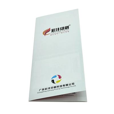 China afdrukken van brochures op maat afdrukken van op maat gemaakte brochures Te koop