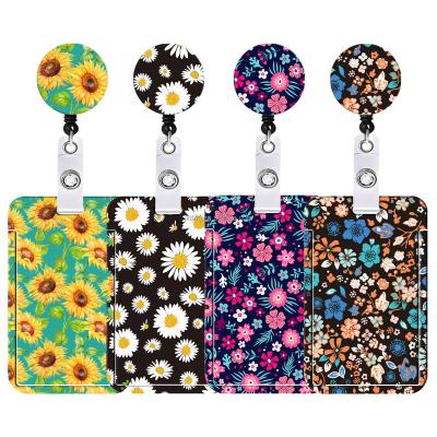 China Beautiful Chrysanthemum Chrysanthemum Sunflower Sunflower Durable Floral Card Sleeve Telescopic Easy-Pull Amazon Buckle Easy-Pull Docume for sale