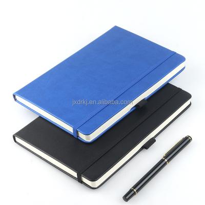 China Custom PU Private Label Leather A5 Daily Weekly Spiral Undated Notebook A5 Goals Planner Journal Notebook for sale