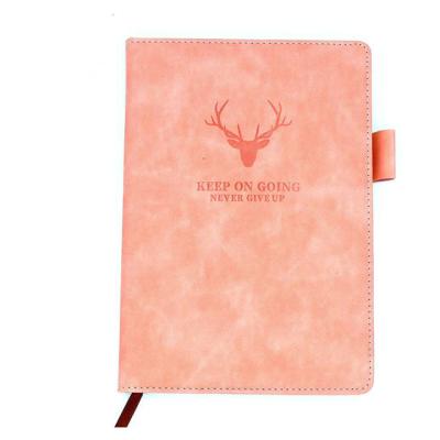 China PU Leather Thirty Percent Discount Customizable 2022 PU Leather Cover Planner Notebook Hardcover Paper For Student for sale