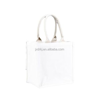 China Fashion Plain Empty Canvas Cotton Promotional Personalized Reusable Shopping Tote Bags With Custom Printed Logo for sale