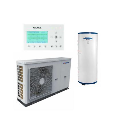 China New Energy R32 Outdoor Home Use Split Type DC Inverter Air Source For Hose Heater Heap Pump System Unit for sale