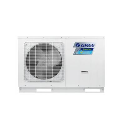 China Outdoor Home Mini Heat Pump System Unit Split Type DC Inverter Air Source To Heat Energy Water Heater Heat Pump for sale