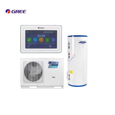 China Outdoor High Quality Compressor Wall Split Type LG Gree Midea Air Source To Water Heating Heater Heat Pump for sale