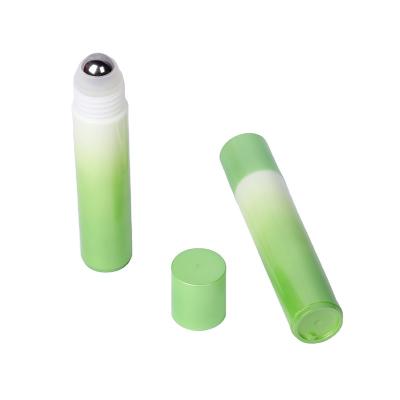 China High Quality Personal Care Roll-On 10ml Plastic Bottles With Steel Roller Ball For Essential Oil Bottle Packaging for sale