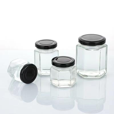 China Beverage Factory wholesale high quality Eco-friendly different capacity  food storage glass jar for sale