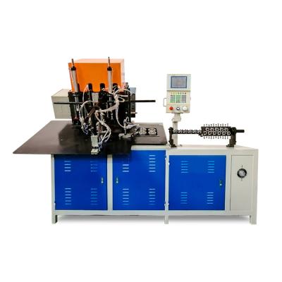 China Wire Bending 2D CNC Iron Wire Bender Carbon Steel Flat Bar Rolling Bending Butt Welding Machine Mesh Square Metal Bender With Welder for sale