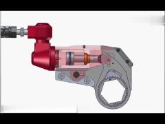 Low Profile Hollow Type Hydraulic Torque Wrench