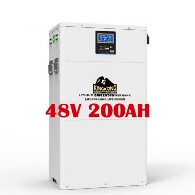 China 200Ah 48V LiFePo4 Batería 10Kwh Para el Sistema Solar 51.2V 100Ah Almacenamiento de energía L485 X W298 X H802 en venta