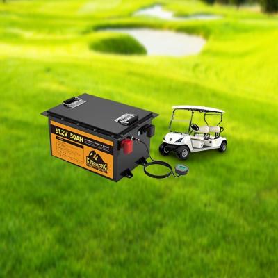 China 51.2V 105Ah Golfkarren Batterie Auto Lifepo4 Wiederaufladbares Paket mit OEM/ODM-Service zu verkaufen