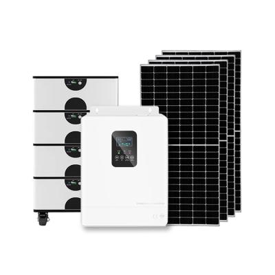 China Sistema solar completo de 10 kW fuera de la red con certificado CE y servicio de instalación gratuito en venta