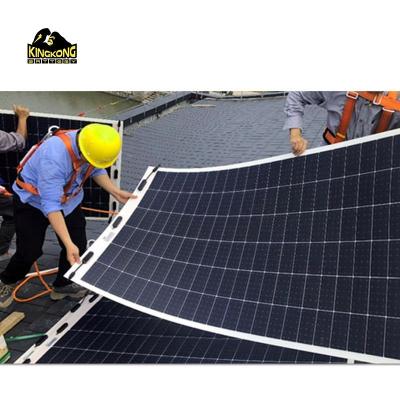 China 166mmx166mm Tamaño de la célula Panel solar semiflexible 500W Para OEM/ODM Compradores internacionales en venta