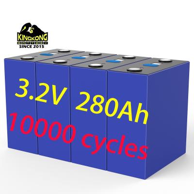 中国 280Ah 314Ah Prismatic LiFePO4 Battery Cell For OEM Solar Energy Storage Solutions 販売のため