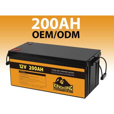 China Melhor 12V 24V Volt Solar 100Ah 120Ah 150Ah 200Ah Deep Cycle Lithium Marine Ion Battery Powerbank Para Trolling Motor Bateria Preço à venda