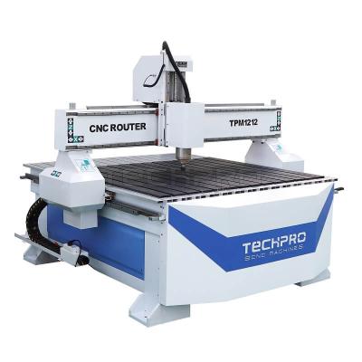 China Hotels China 1212 CNC 3D Router Automatic Processing Wood Carving Machine With Italy HQD Spindle 3.0kw for sale