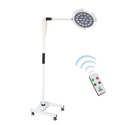 China Plastic Wholesale Price Multi-Lamp Head Plastic Dental Battery Led Operating Room Examination Operating Light for sale