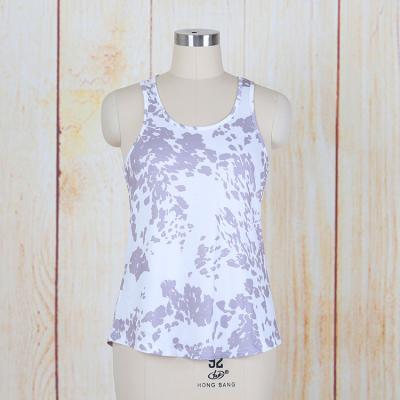 China Anti-pilling OEM Factory custom womens tank top workout lady tank top in bulk for sale