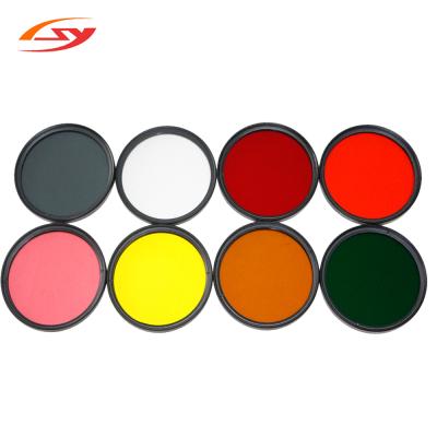 China glass & Wholesale Resin Good Quality 49mm-62mm Camera Color Lens Filter for sale