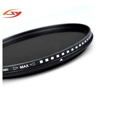 China Used For Nikon Canon Sony Sigma Tamron ECT Camera Lens Custom Design DSLR Camera Lens Variable ND Filter 62mm Optical ND Filter for sale