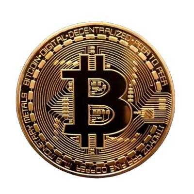 China Durable bitcoin commemorative bitten gold coin create your own custom mold online for sale