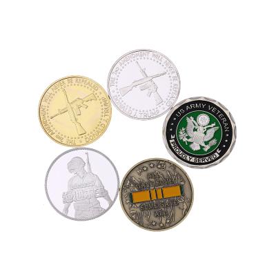 China Durable Commemorative Custom Military Souvenir Challenge Metal Maker Coins Old Antiqu Coin To Buy for sale