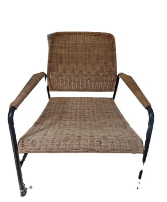 China Eco-freindly Popular Rattan Chair Plastic Rattan Chair Kids Outdoor Dining Chair Plastic Nordic Wood for sale