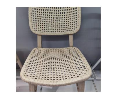 China Modern Rattan Bamboo Wooden Dining Armchair for sale