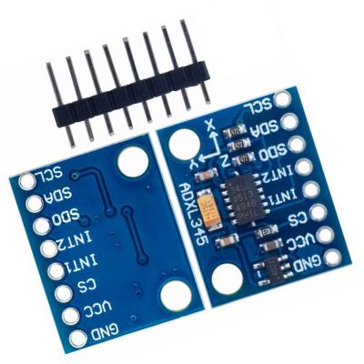 China Digital Gravity Tilt Module IIC/SPI Transmission GY-291 ADXL345 Gyro Acceleration In Running GY-291 for sale