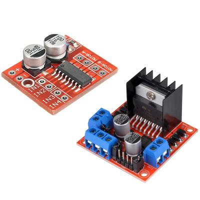 China Motor Driver Board L298N Motor Driver Controller Board L298 Module For Arduino Dual H Bridge DC Stepper Motor Smart Car Robot for sale