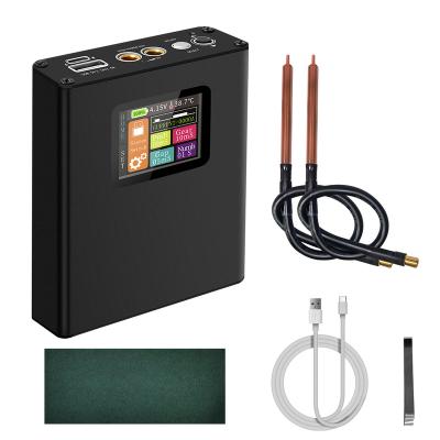 China Hotels Digital Spot Welding Machine 18650 Lithium Battery Welding Device With Ammeter For Nickel Plated Pure Nickel Sheets Spot Welder for sale