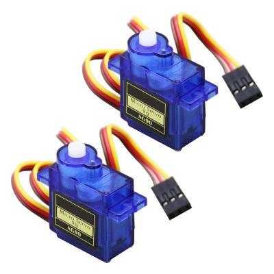 China 2/4/5/10/20 Pcs 9g SG90 Servos For RC Fixed Wing Airplanes Surface Parts Remote Control Aircraft Models Toys 450 Motor mg90s SG90 9G Helicopter for sale