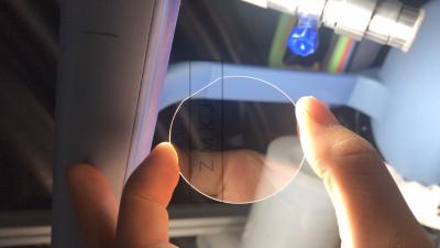 China Optical Glass Sapphire Substrate 2 Inch 0.1mm 0.175mm Thickness Wafers For DSP for sale