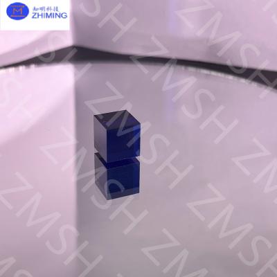 China Synthetic Sapphire Al2O3 Blue Raw Gemstone Jewelry Industry High Hardness Exquisite Craftsmanship for sale