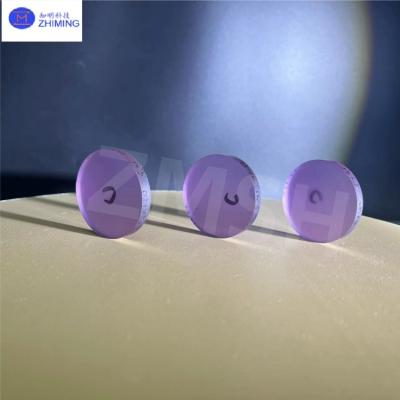 China Lab-grown Light Purple Synthetic Gemstone Fewer Internal Bubbles Freedom Cut Customization for sale