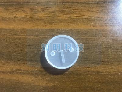 China Customized Groove Sapphire Parts Single Crystal Glass Lens With Hole for sale