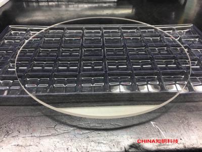 China Diameter 300mm Crystal Glass Sapphire Wafer Double Side Polished For Window for sale