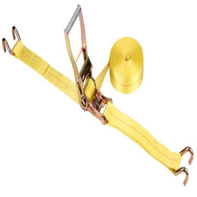 China Cargo Lashing 2 Inch 50mm 5T Cargo Lashing Ratchet Tie Down Strap for sale