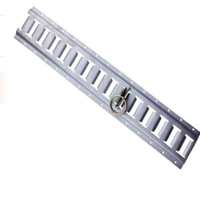 China High Quality Galvanized Horizontal Cargo Safety E Track Rail For Truck for sale