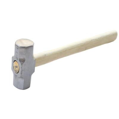 China Machinist Hammer Wholesale Sled Cyclobalanopsis Steel Handle Anti-Rejecting Wood Sledge Hammer for sale