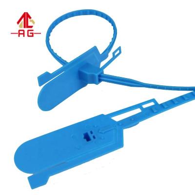 China High Quality Luggage Bag Container Pull Tight Seal Plastic Plastic Seal Clear Plastic Seal for sale