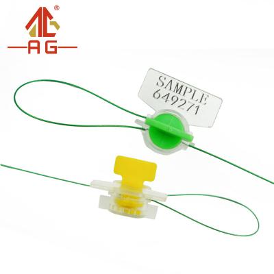 China Plastic Electric Meter Straps Meter Seal Cable Twist Safety Meter PC Meter Seals for sale