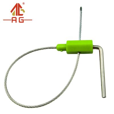 China ABS+Steel Wire Pull Cable Seal Metal Cable Seal Cable Safety Tight Seal for sale