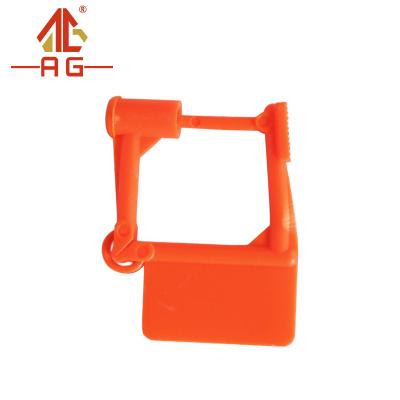 China Airline Baggage Lock AG PP0012 Disposable Security Padlock Plastic Gasket for sale